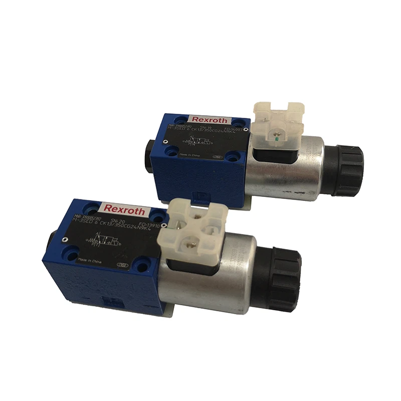 M-3SED6CK13/350CG24N9K4 R900052392 Solenoidový guľový ventil pre Rexroth